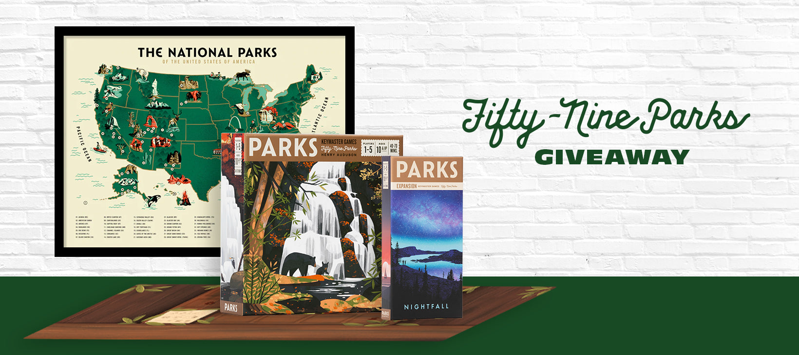 Fifty-Nine Parks Road Trip Giveaway 2022