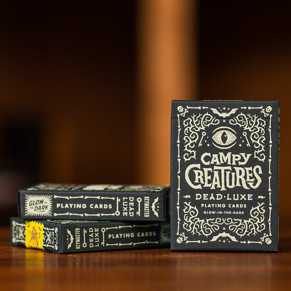 Campy Creatures Dead-Luxe Playing Cards