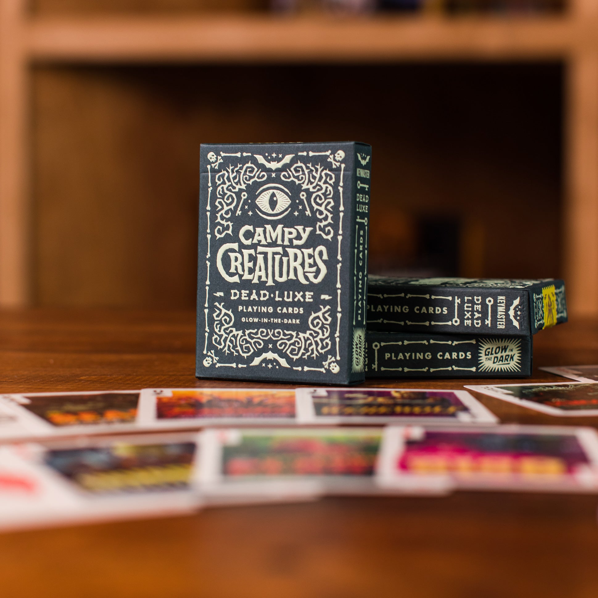 Campy Creatures Dead-Luxe Playing Cards