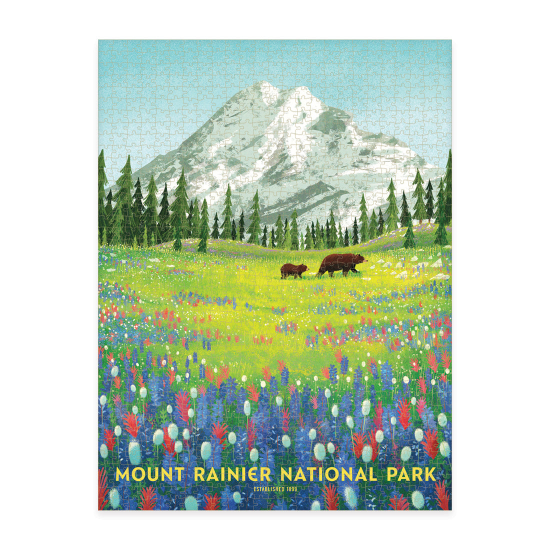 Parks Puzzles: Mount Rainier