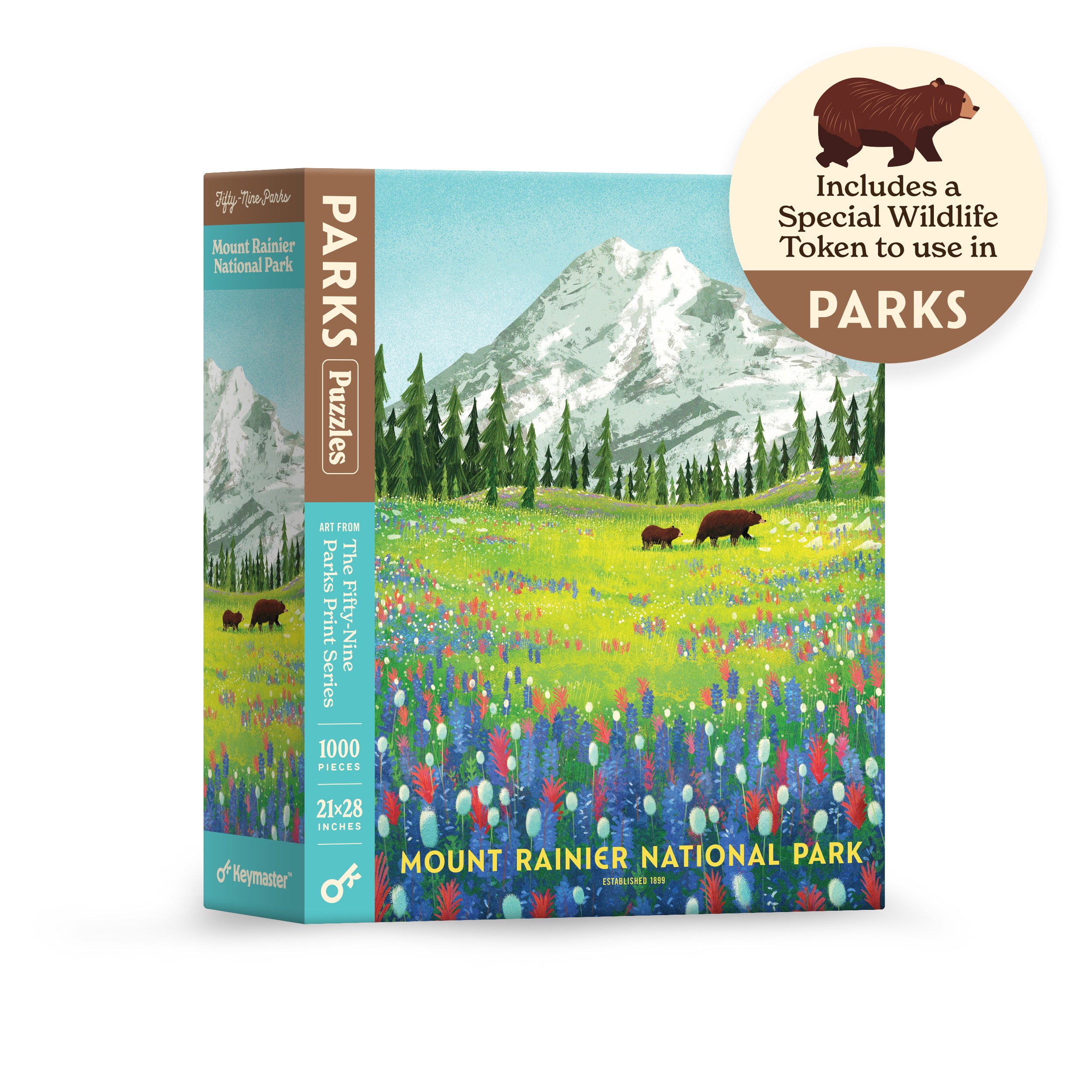 Parks Puzzles: Mount Rainier