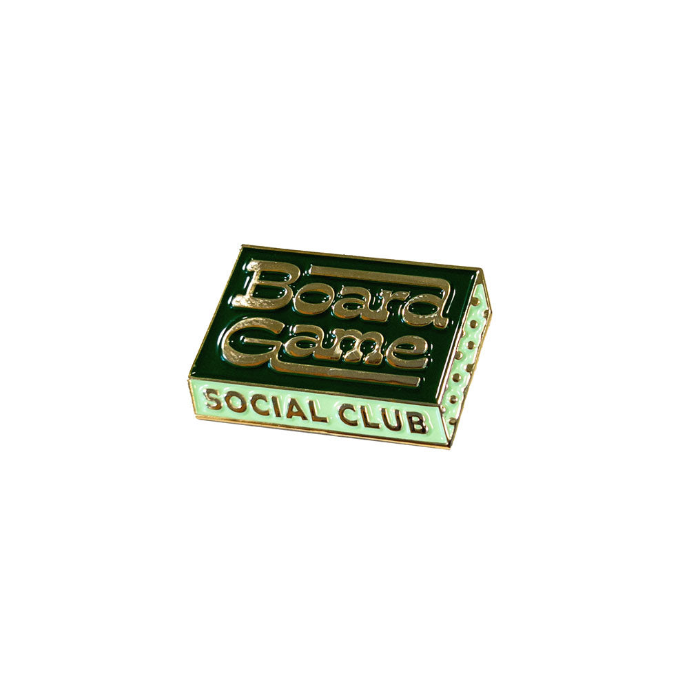 Board Game Social Club Pin